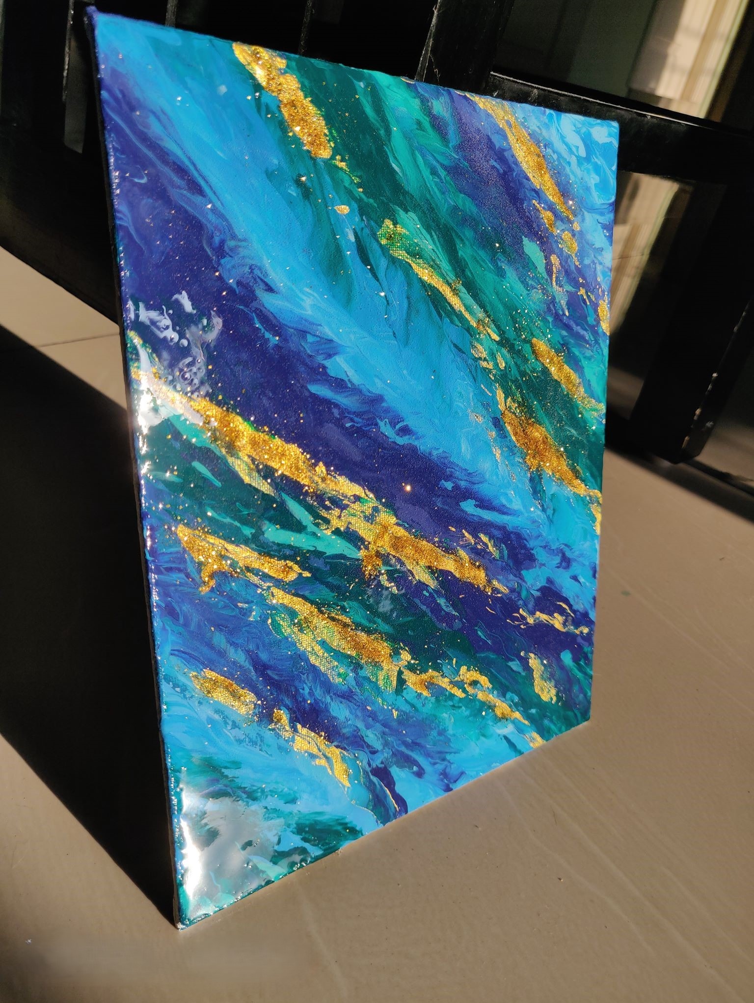 Sun Dunes – Abstract Painting